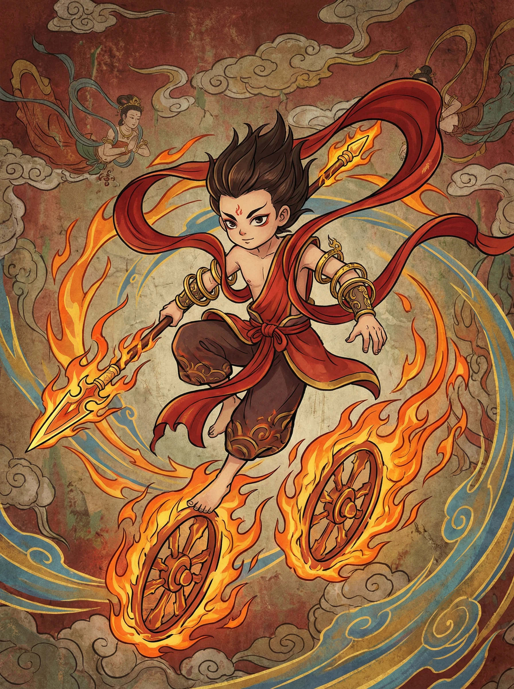 哪吒 - 敌后武工队电影 封神榜阐教动漫角色